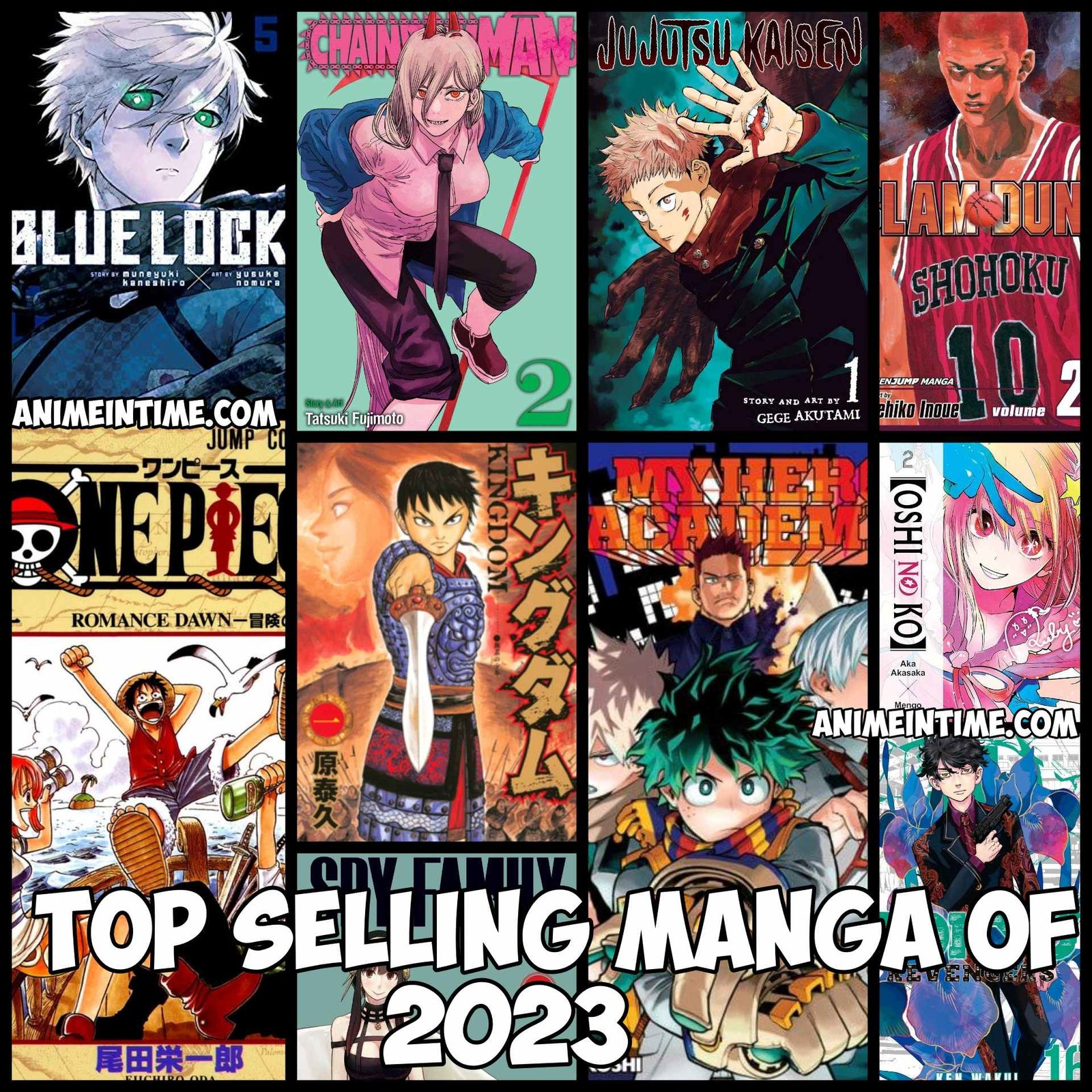These Are the Top selling Manga of 2023