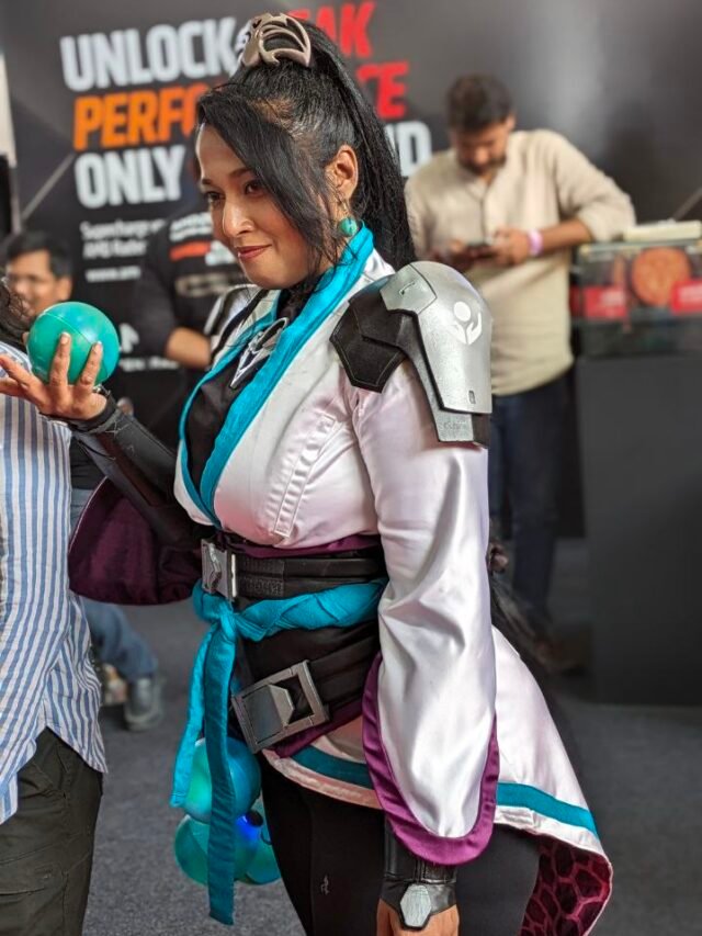 From Valorant to Demon Slayer Cosplays in Comic con hyderabad 2024 knows no bound